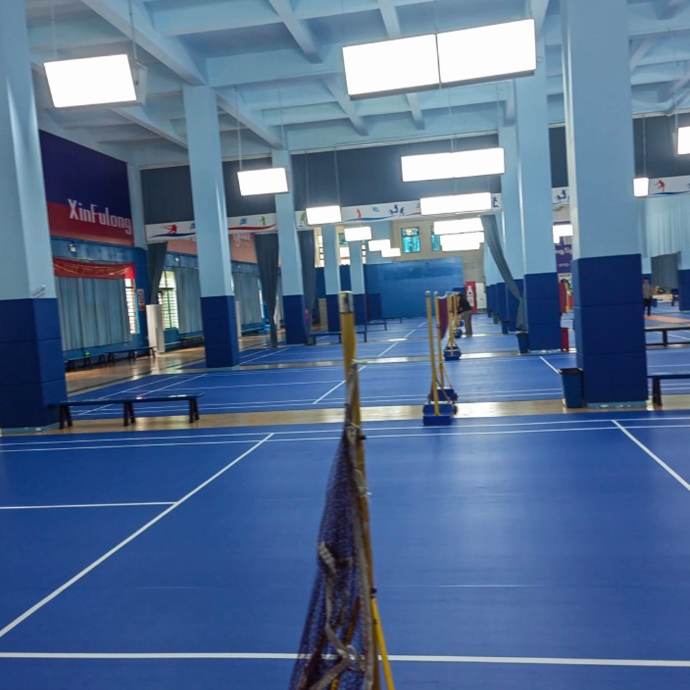 Badminton Logo - Beable プロフェッショナル PVC バドミントン コート マット