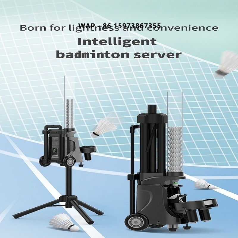 Feeder Machine Badminton - 人気のプロ仕様自動バドミントンボールマシン、アプリで遠隔操作可能なシャトルコックフィーダー、トレーニング用機器