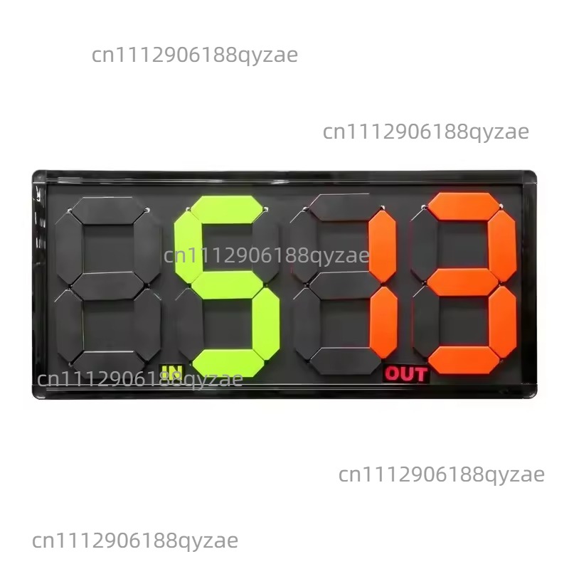 Scoreboard Digital - サッカー交代ボード両面表示マニュアルサッカー選手交代ボード4桁デジタルサッカー得点板