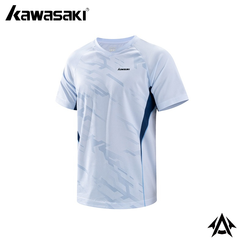 Badminton Outfit - Kawasaki 男性女性プロフェッショナルバドミントンジャージ快適な通気性吸汗性ユニセックス Tシャツ競技用 Tシャツトップス