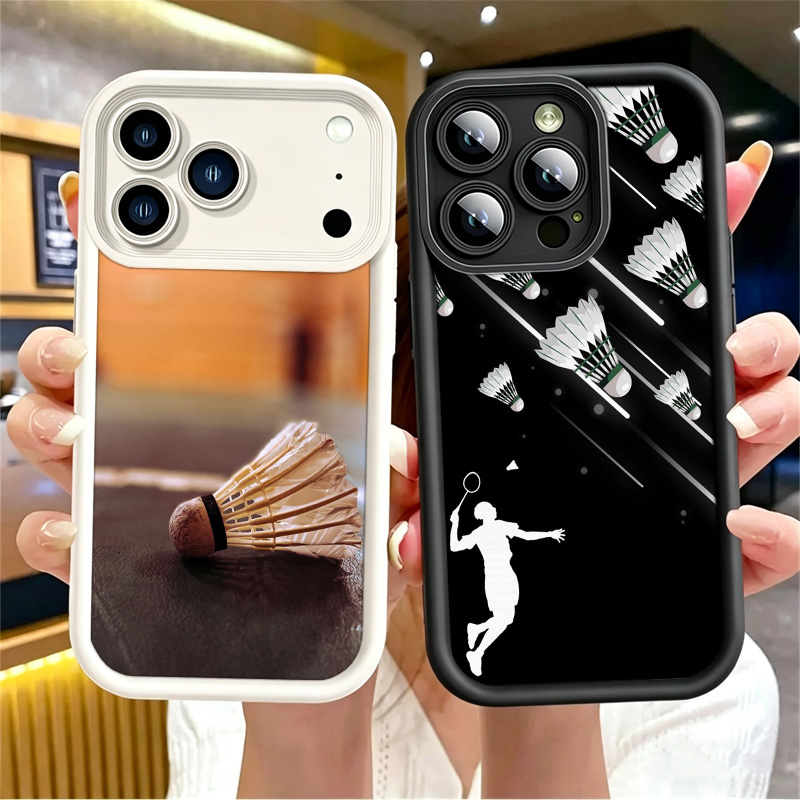 Badminton Anime - バドミントンスポーツ柄iPhoneケース iPhone 17 Air 16E 17E