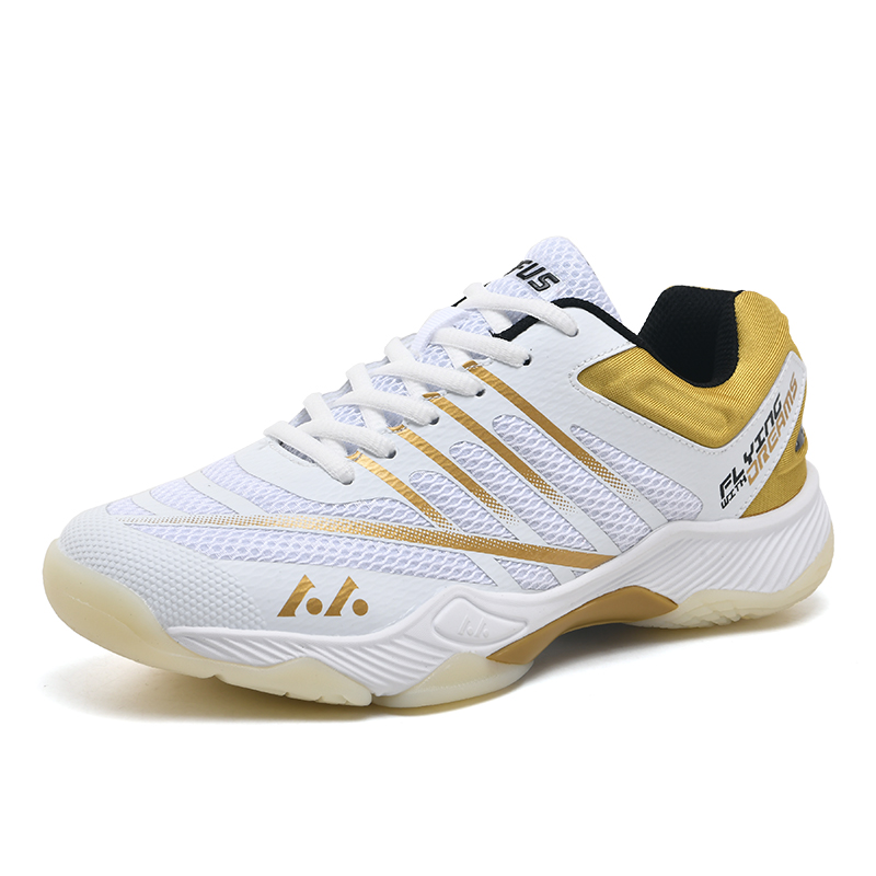 Badminton Outfit - 男性女性メッシュテニスシューズノンスリップピックルボールスポーツシューズ軽量バドミントンスニーカー通気性アスレチックトレーニングシューズ