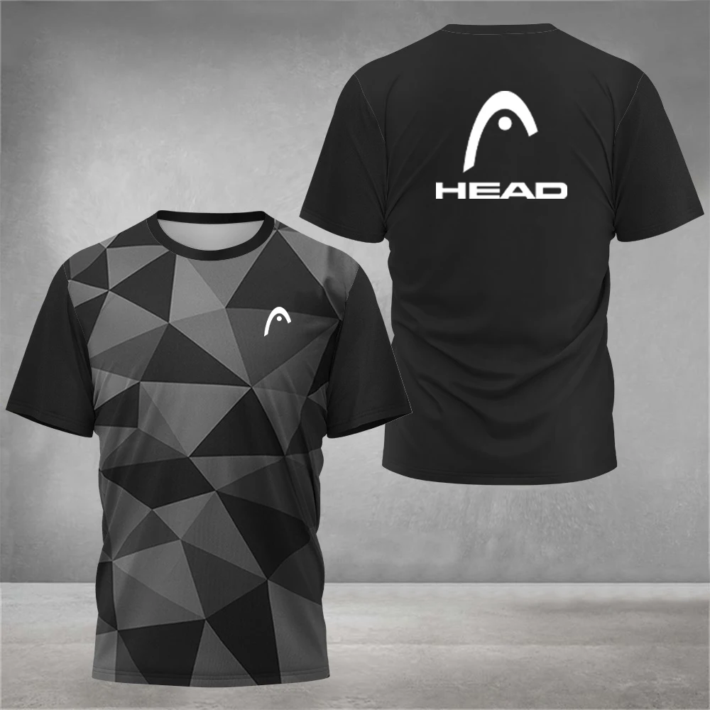 Badminton Outfit - 夏通気性メンズ Tシャツ屋外バドミントン卓球ジャージ O ネック半袖ルーズトップ新しい登山服