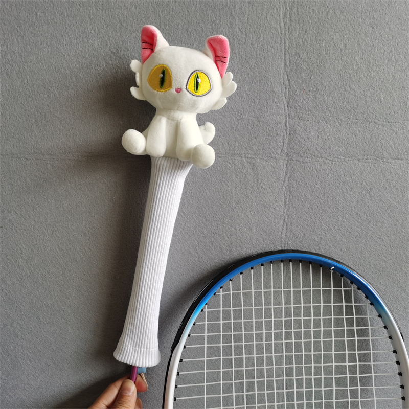 漫画猫バドミントンラケットハンドルカバーグリッププロテクター - Badminton Anime のレビューと価格