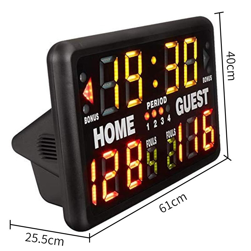 2026年新型12桁電子スコアボード バスケットボール試合用 - Scoreboard Digital のレビューと価格
