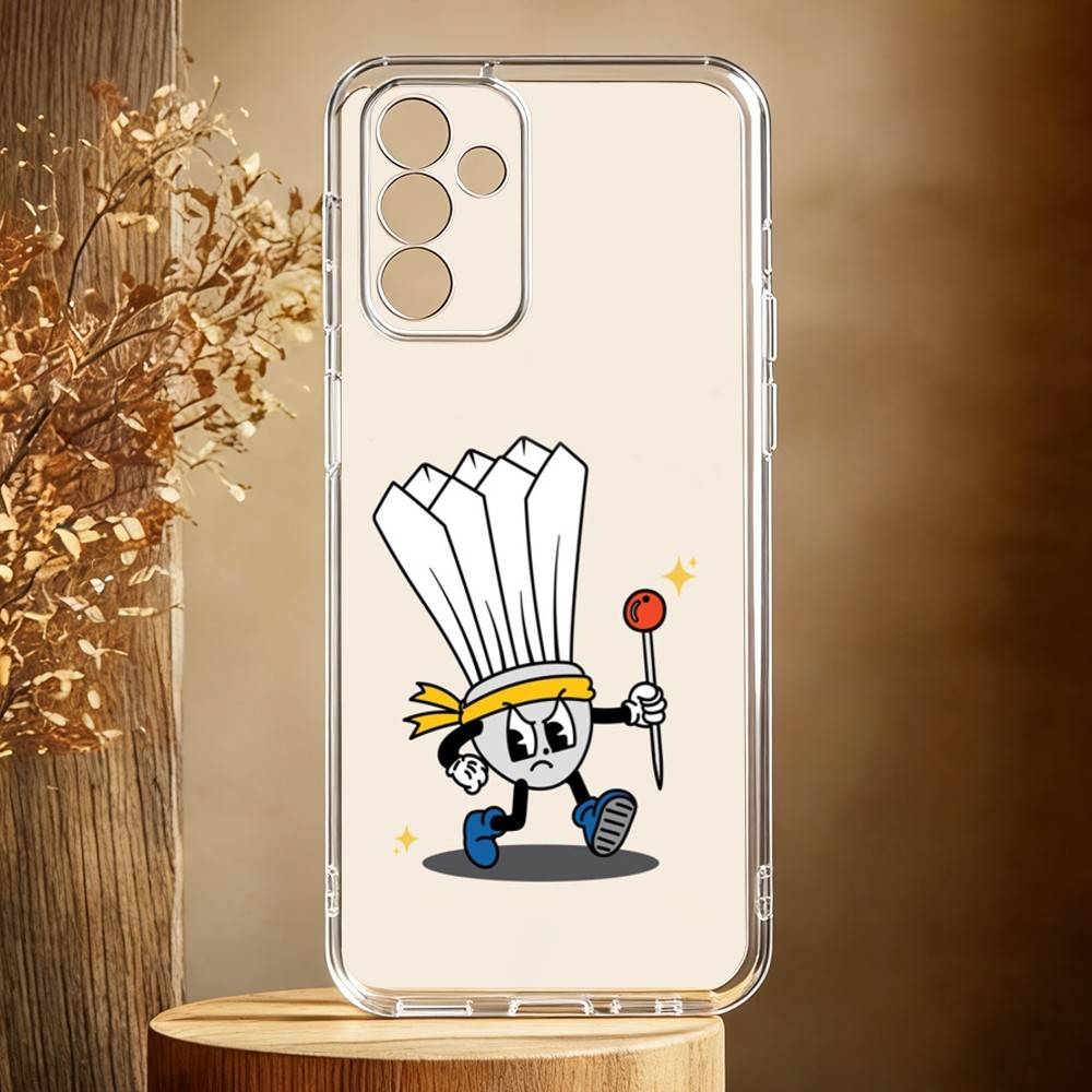 S-Sport B-バドミントンイラスト付きスマホケース、S - Badminton Logo のレビューと価格
