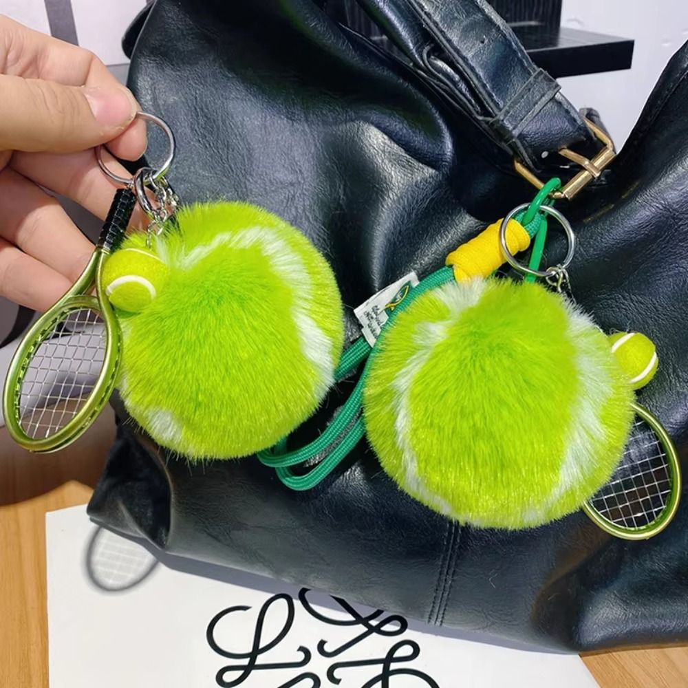 クリエイティブで可愛いテニスキーホルダー、キーアクセサリー、 - Badminton Anime のレビューと価格