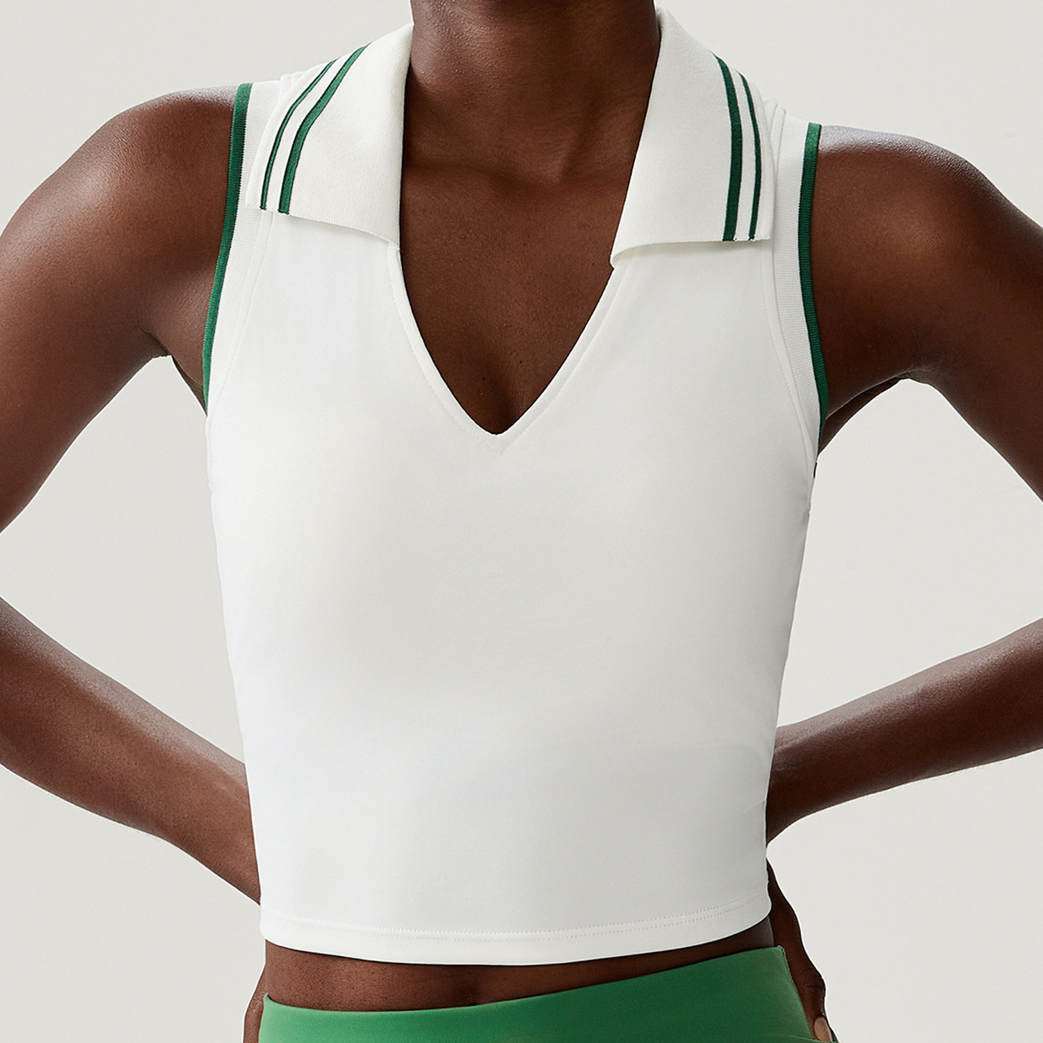 アウトドアスポーツ衣装女性ジムヨガベストトップワークアウトス - Badminton Outfit のレビューと価格