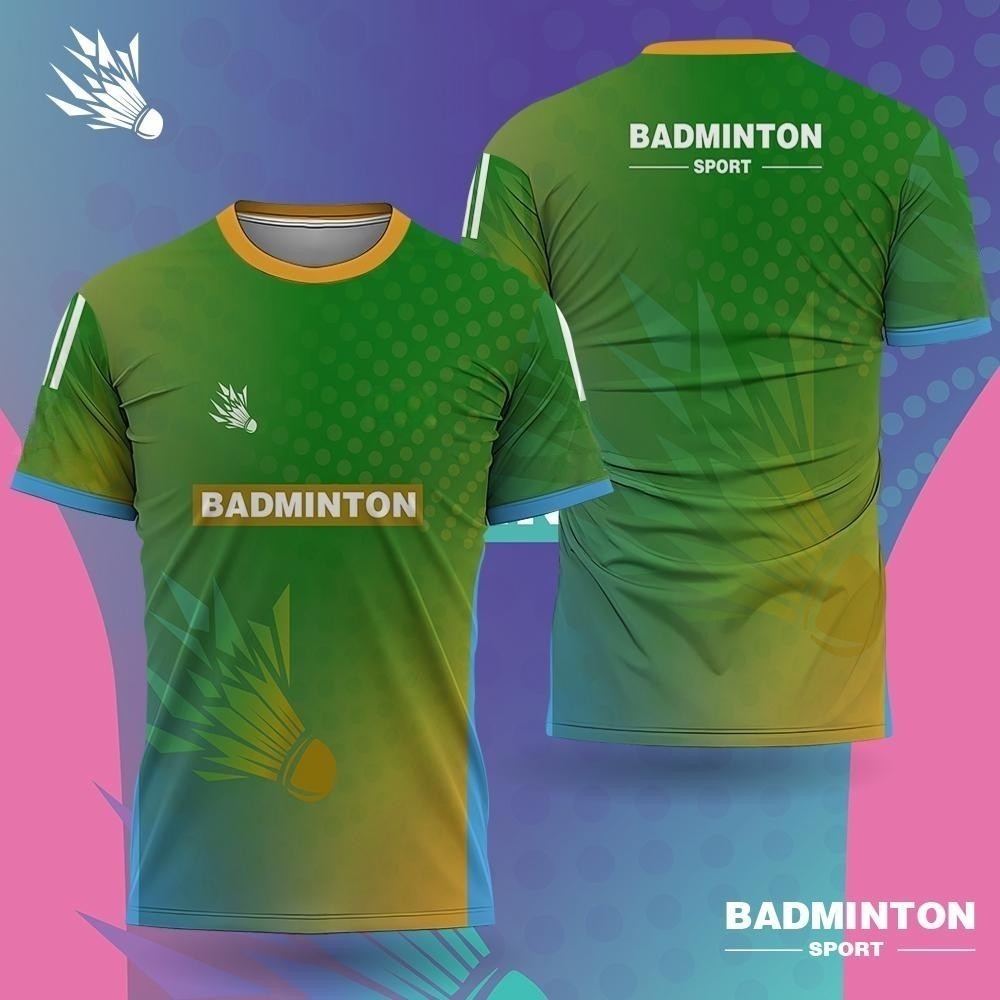 メンズバドミントンウェア グラデーション 3D プリント バ - Badminton Outfit のレビューと価格