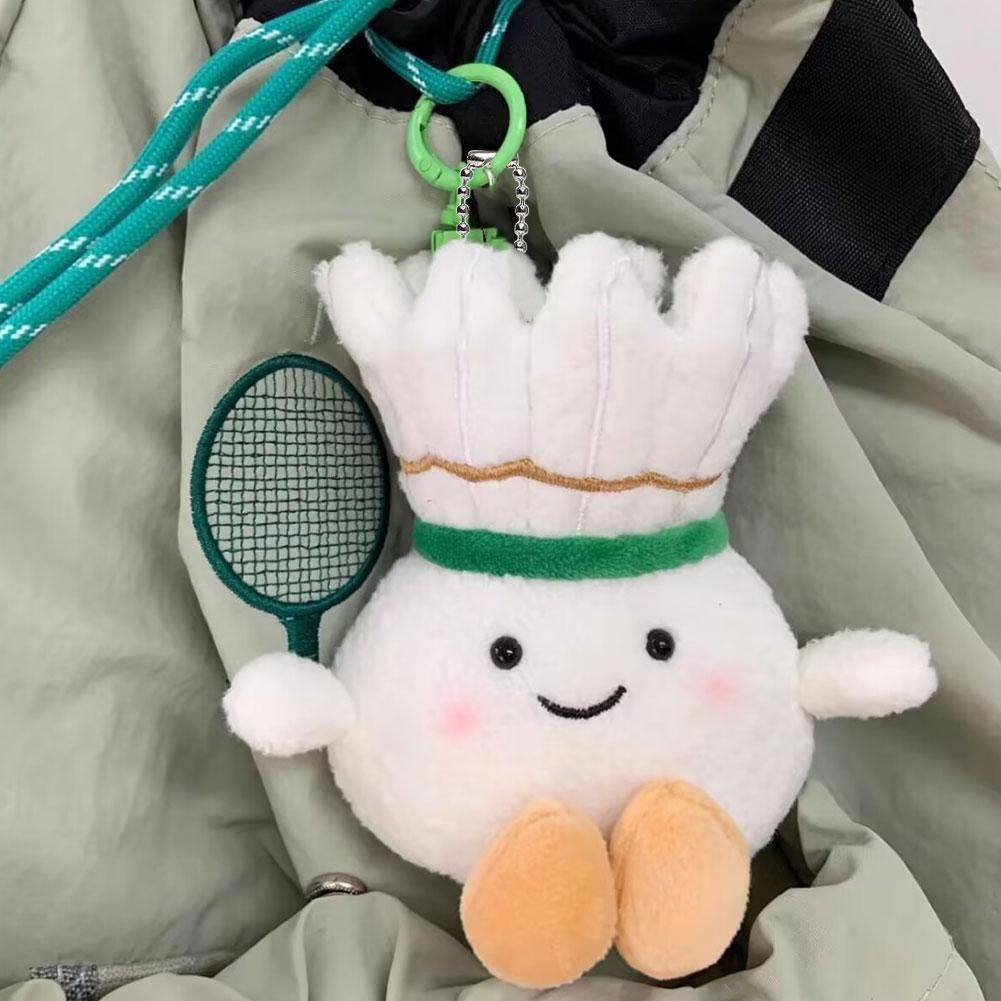 かわいいぬいぐるみバドミントンペンダントかわいいキーチェーン - Badminton Anime のレビューと価格