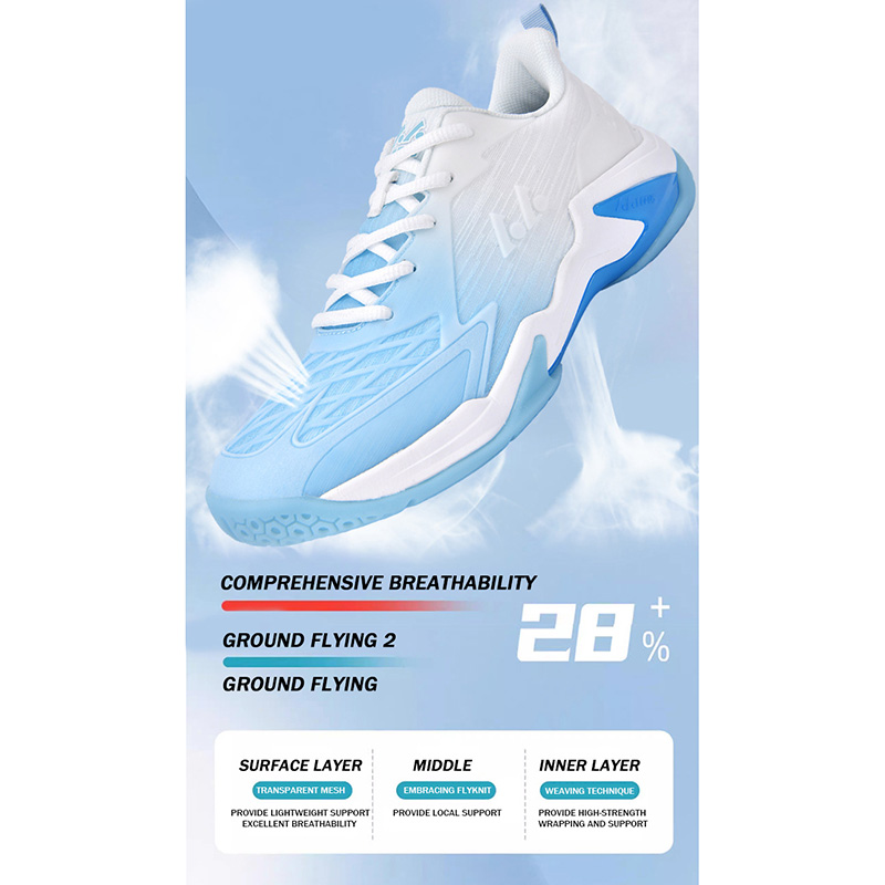 2026 LEFUS新色パープルピンクバドミントンシューズ  - Badminton Materi のレビューと価格