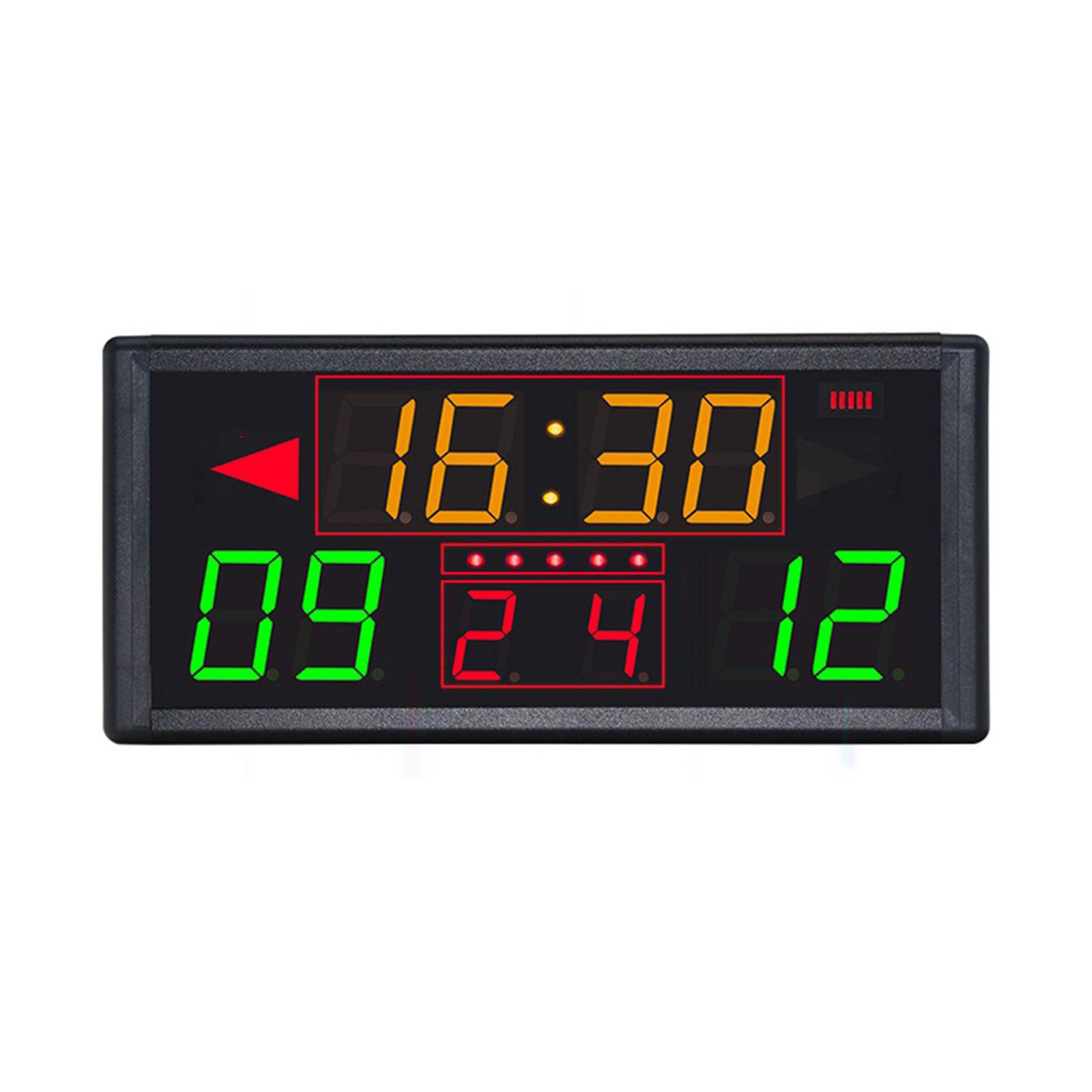 デジタルスコアボードリモコンLEDディスプレイ軽量耐久性ポー - Scoreboard Digital のレビューと価格
