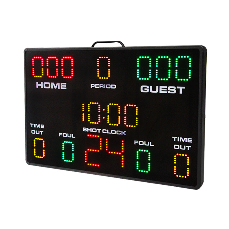 学校のクラブで使用できる、持ち運び可能なLEDマルチスポーツ - Scoreboard Digital のレビューと価格