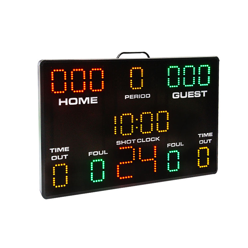 学校のクラブで使用できる、持ち運び可能なLEDマルチスポーツ - Scoreboard Digital のレビューと価格