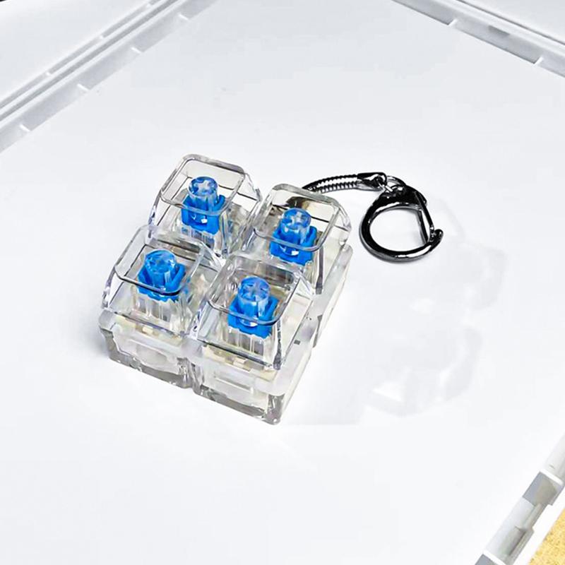 ホット販売 1 個 LED キーボードキーホルダーストレスリ - Badminton Anime のレビューと価格